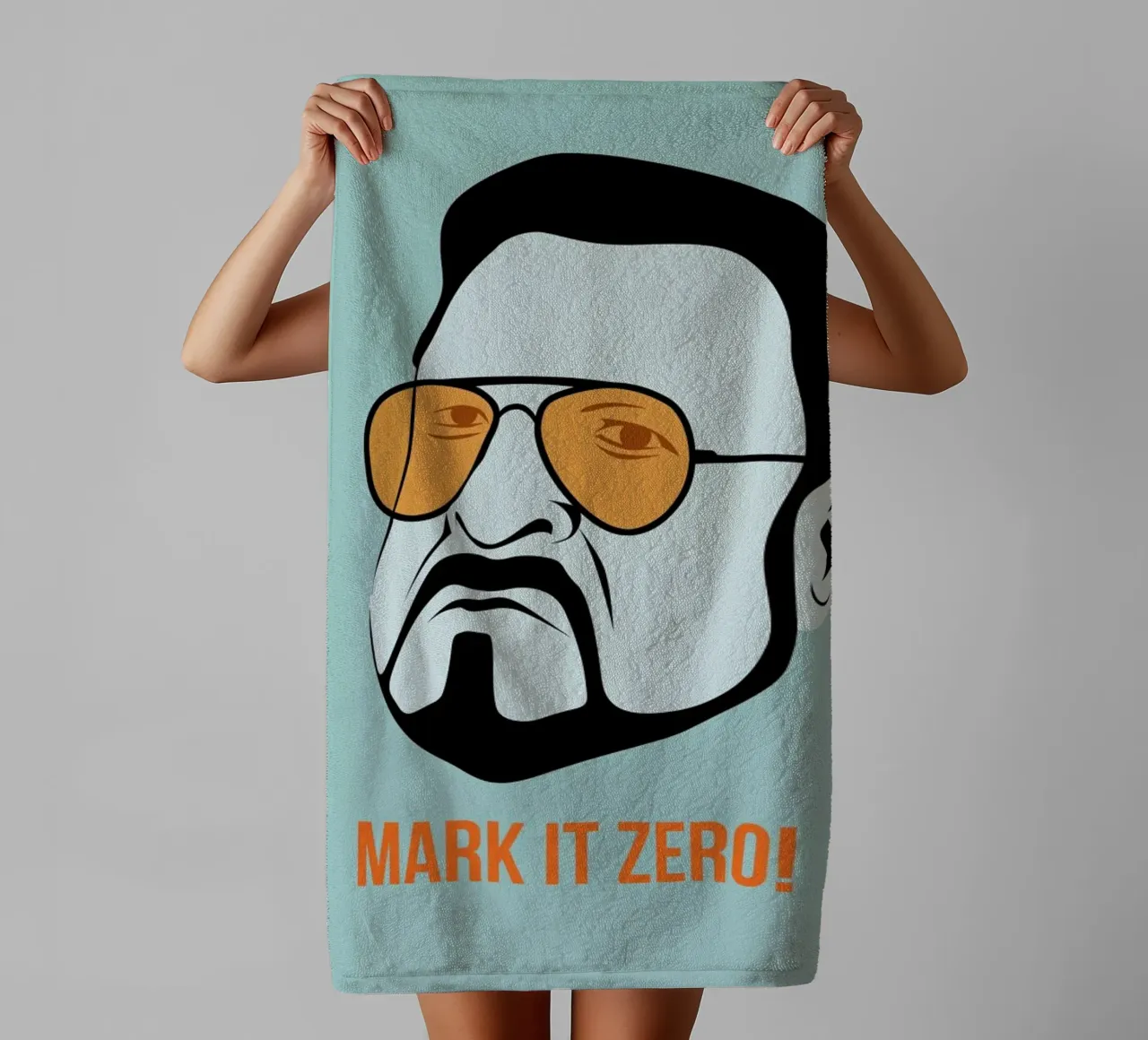 Mark it Zero Poster 1 asciugamano da bagno da Naxart