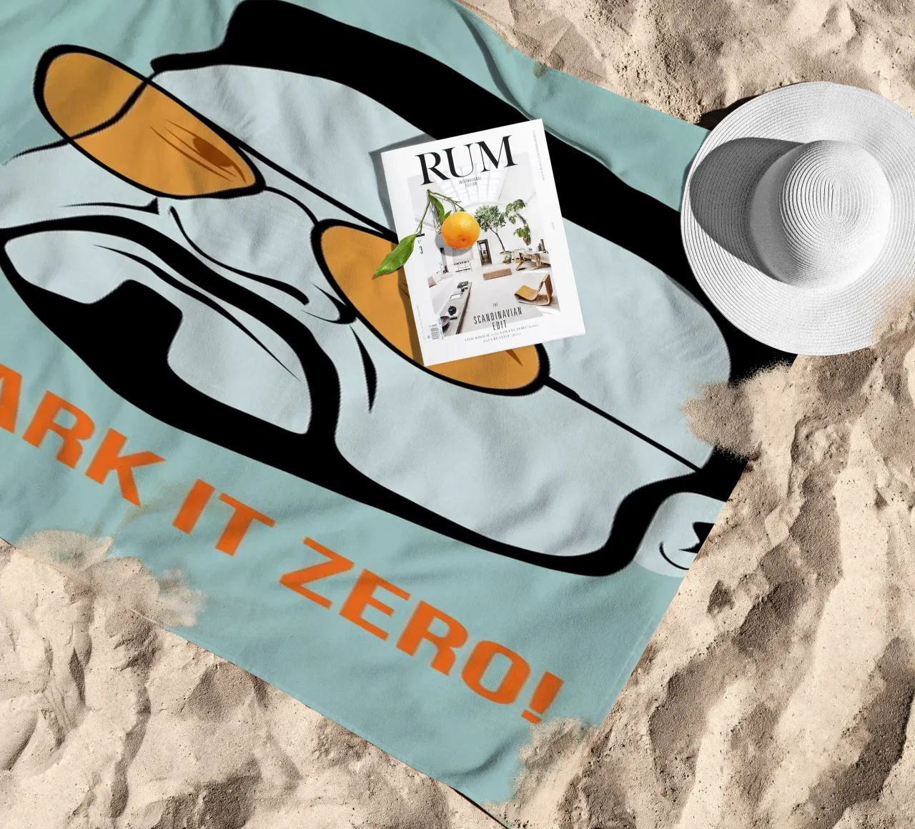 Mark it Zero Poster 1 telo mare da Naxart