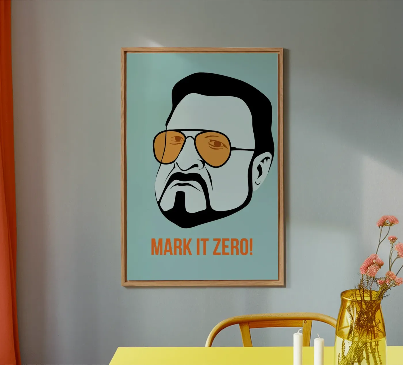 Mark it Zero Poster 1 forex plate by Naxart
