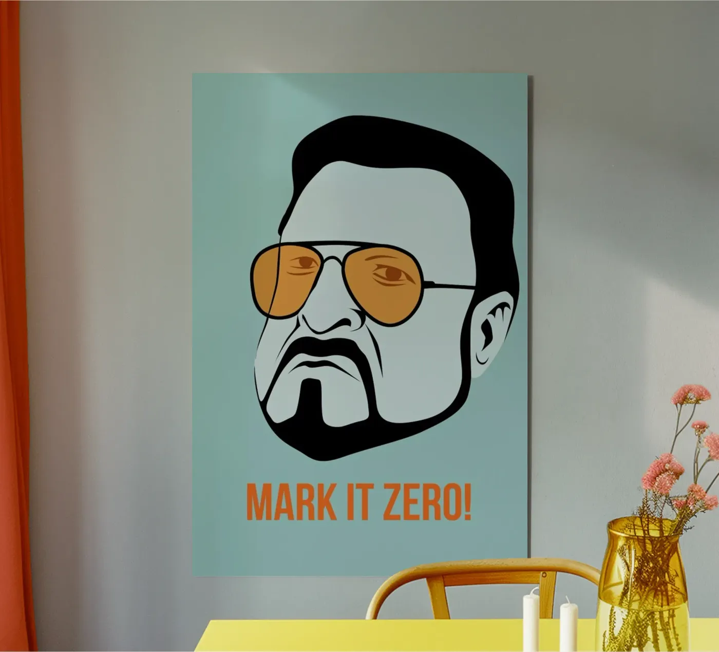 Mark it Zero Poster 1 forex plate by Naxart