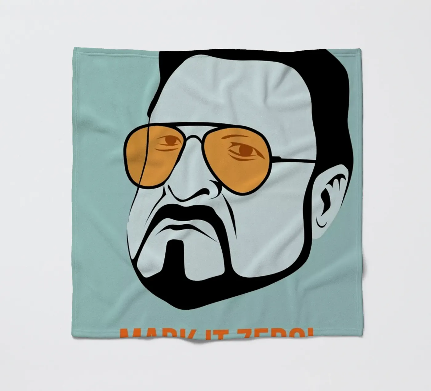 Mark it Zero Poster 1 Fleecedecke von Naxart