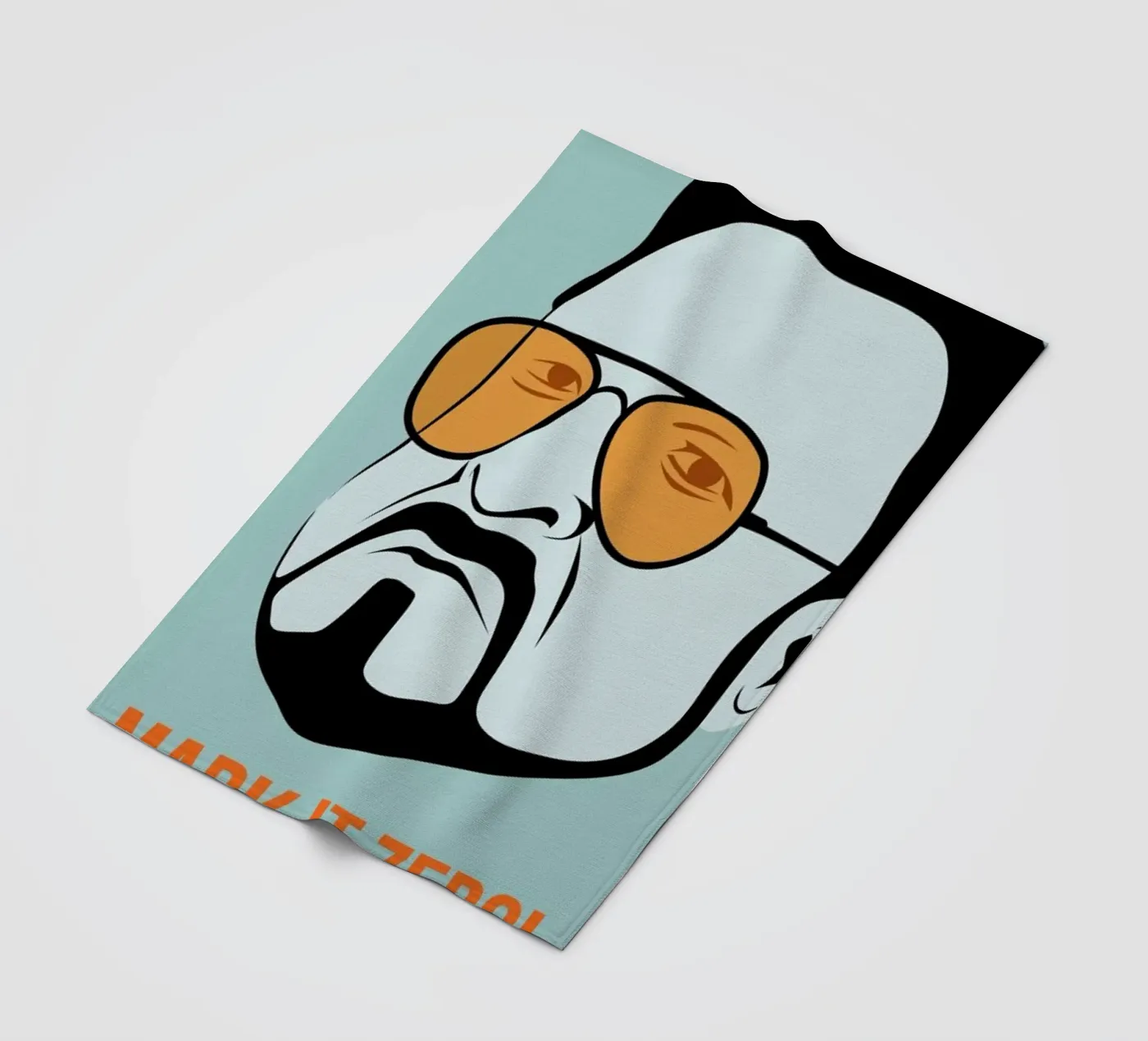 Mark it Zero Poster 1 Fleecedecke von Naxart