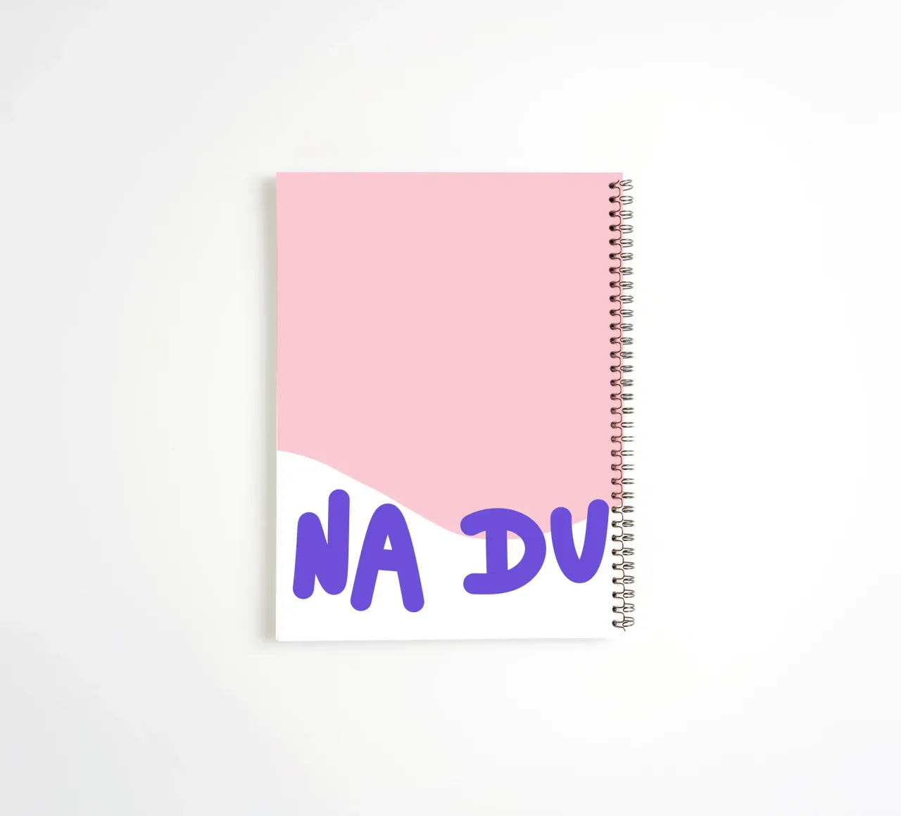 Na du Rosa spiral notebook by BAINAI QUOTES