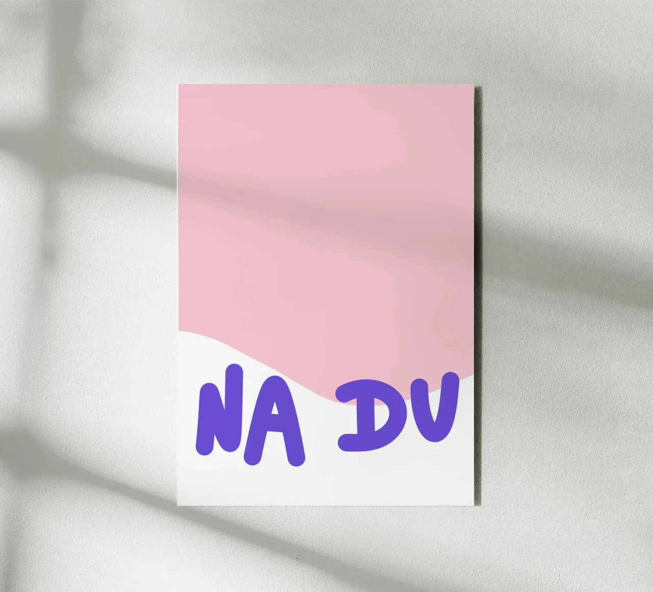 Na du Rosa alluminio dibond da BAINAI QUOTES
