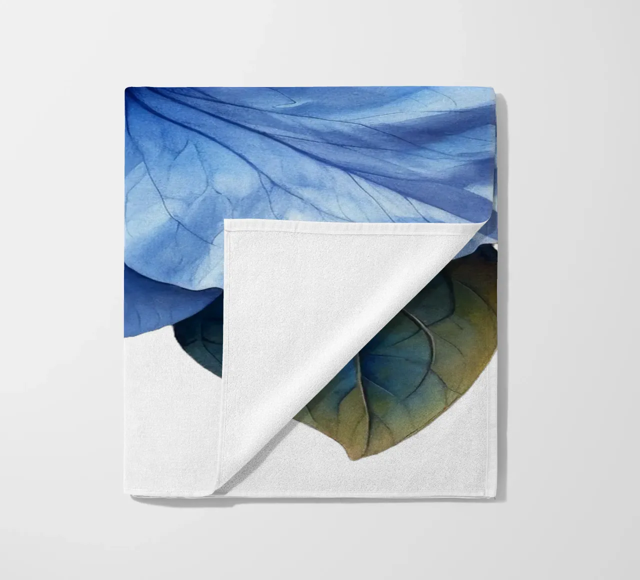 Periwinkle Flower beach towel by Bold Blooms