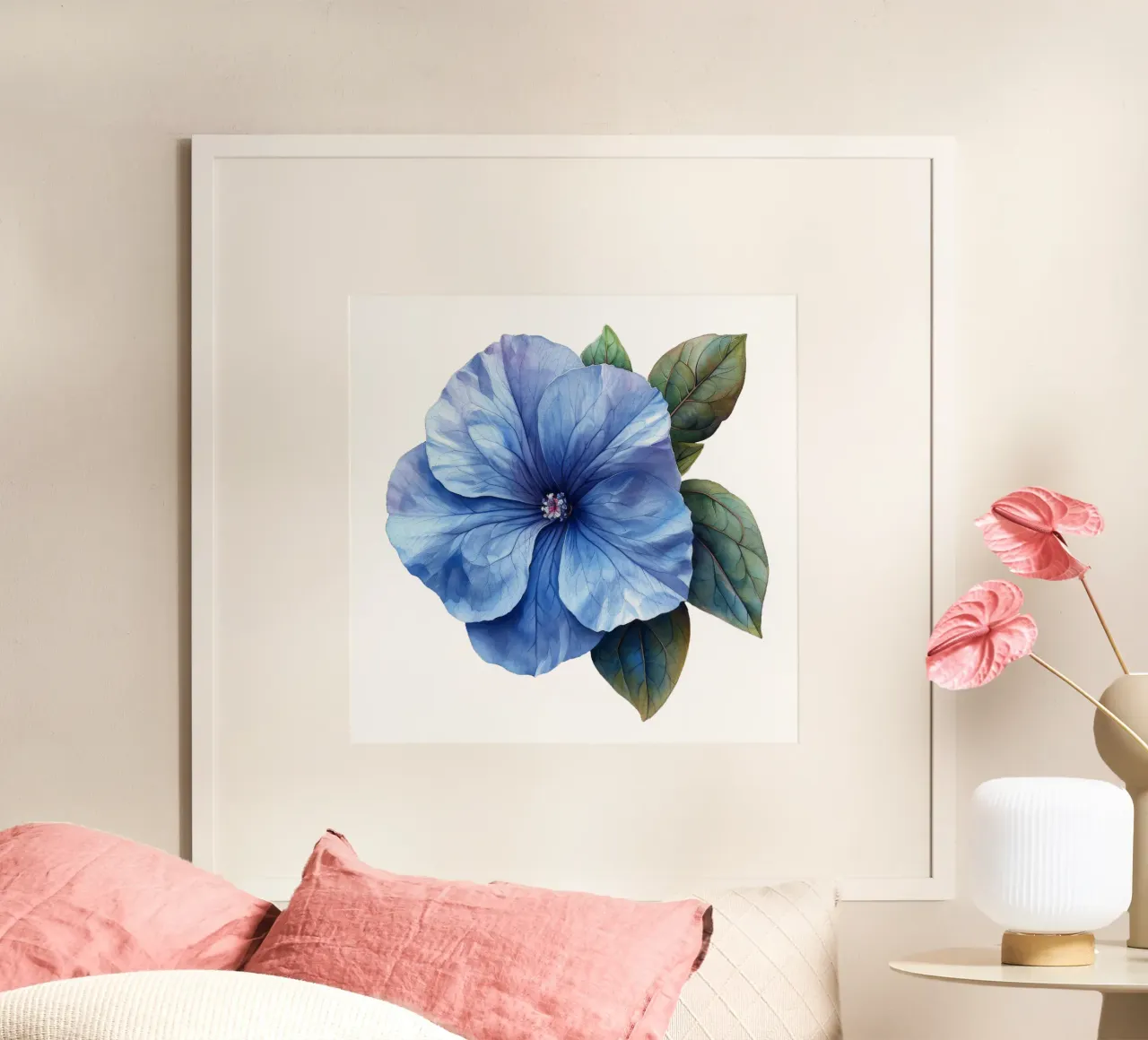 Periwinkle Flower hahnemühle by Bold Blooms