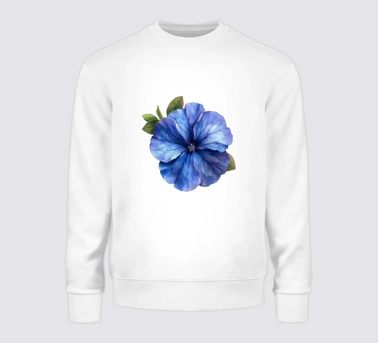Fiore di pervinca felpa da Bold Blooms