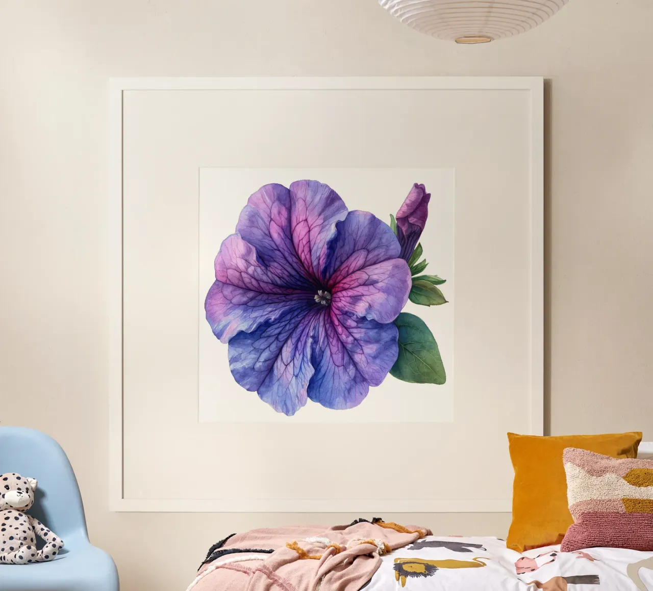 Fiore di petunia poster da Bold Blooms