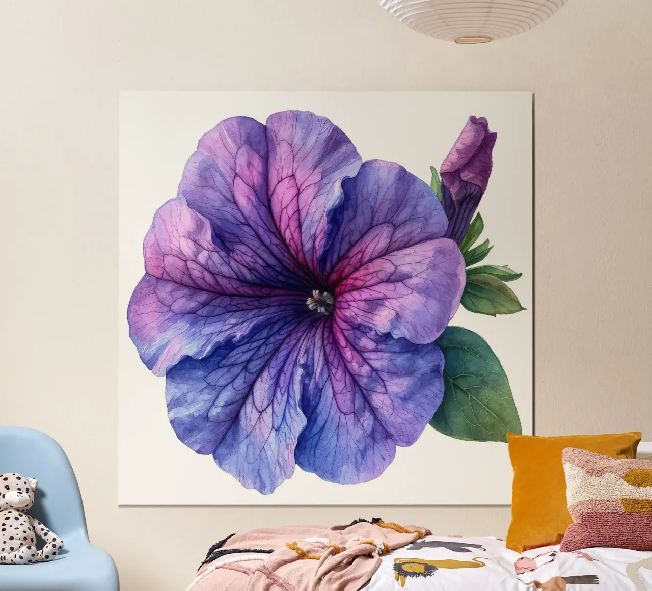 Fiore di petunia poster da Bold Blooms