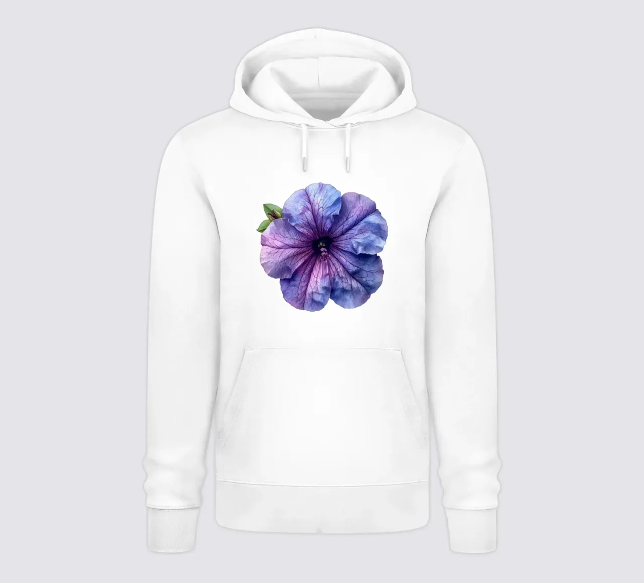 Fiore di petunia felpa con cappuccio da Bold Blooms