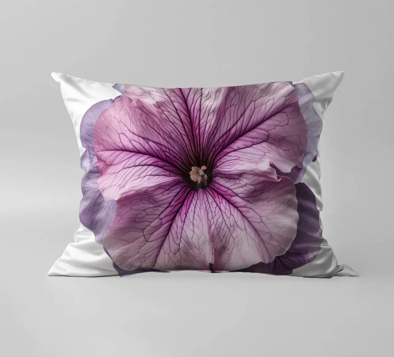 Fiore di petunia cuscino da Bold Blooms