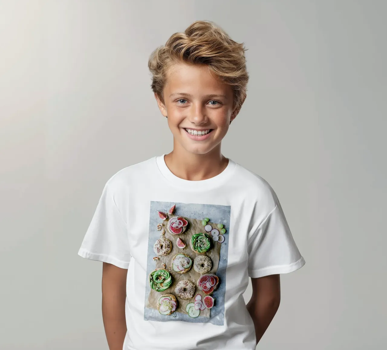 Bagel Brunch t-shirt bambini da Eat this