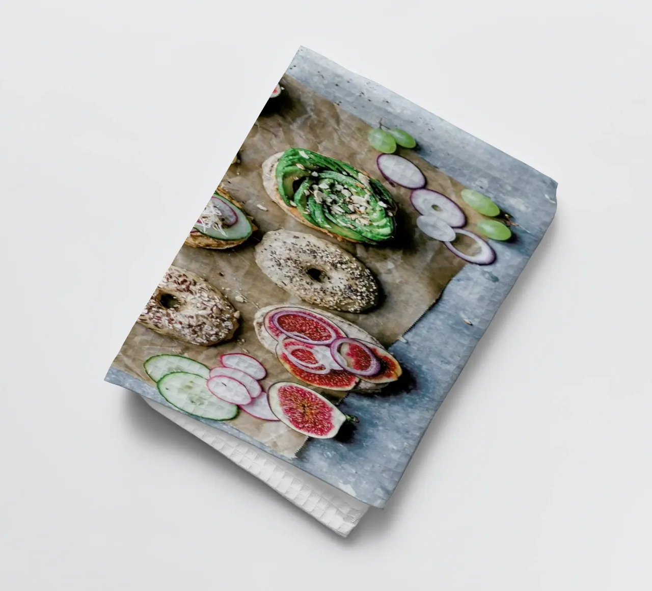 Bagel Brunch canovaccio da cucina da Eat this