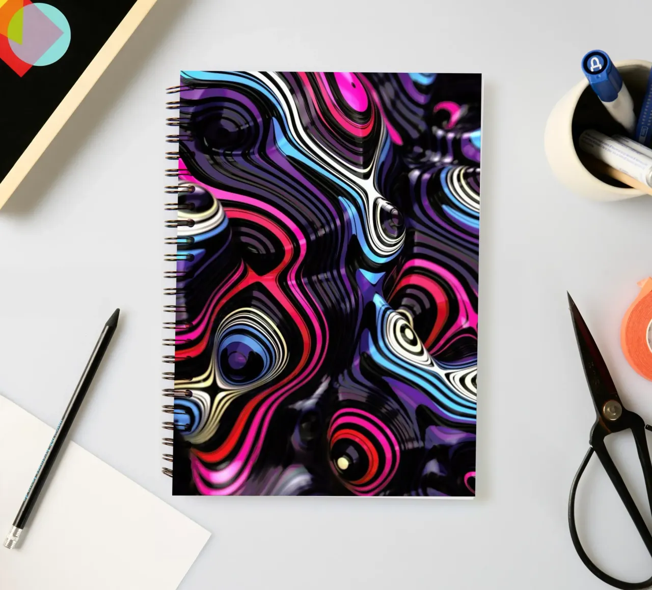 Weird II spiral notebook by Danny Ivan