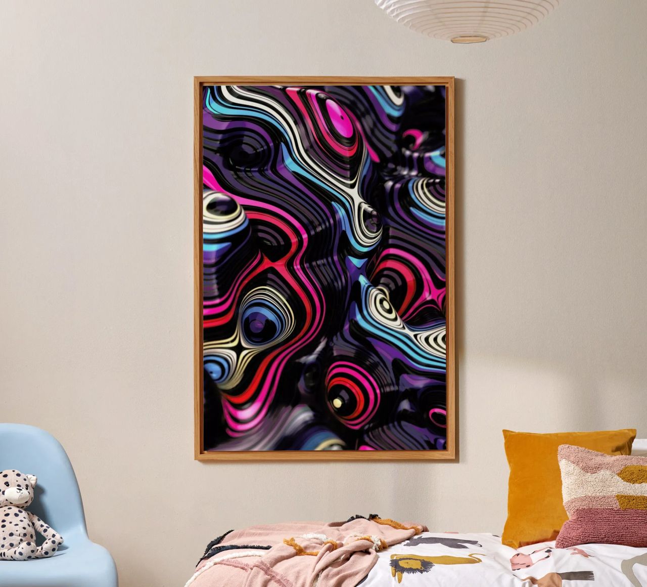 Weird II alluminio dibond da Danny Ivan