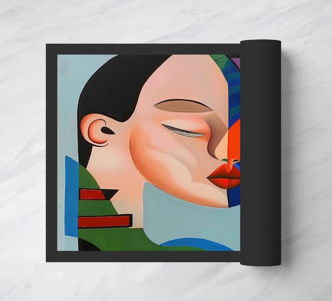 Kiss Fußmatte von DaarbyN