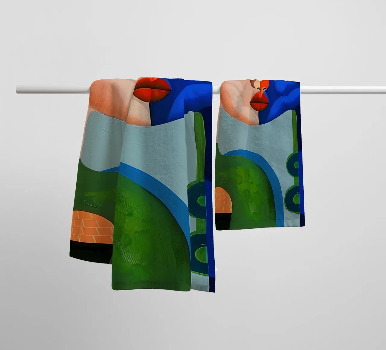 Bacio asciugamano da bagno da DaarbyN