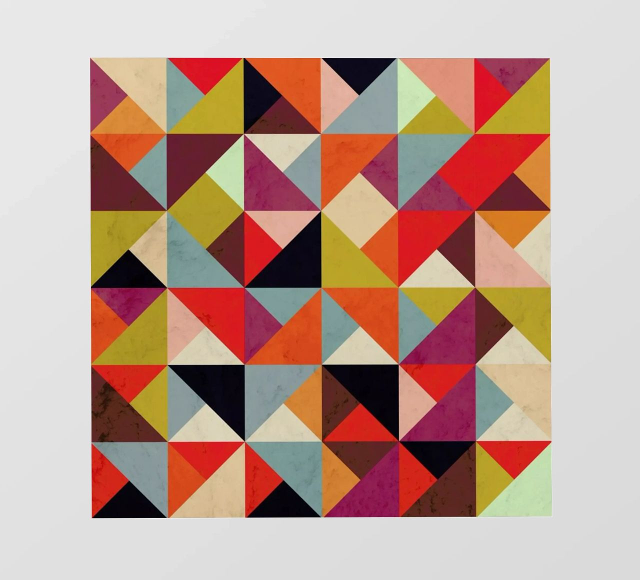 Bright Geometric Happy Pattern pellicola backlit da Tobe Fonseca