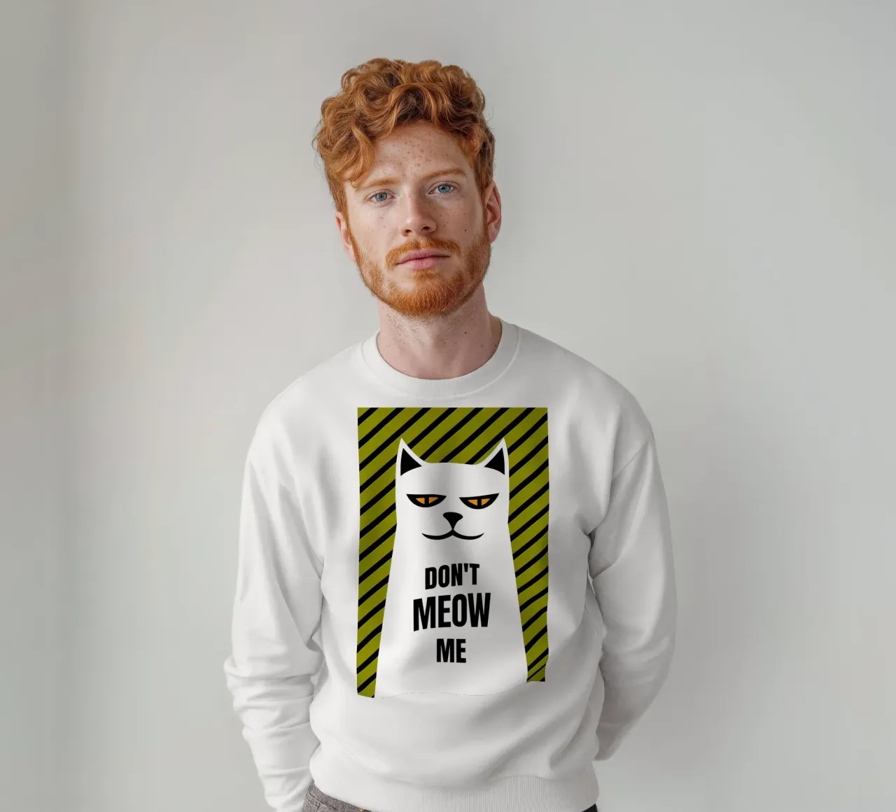 Non miagolare felpa da 🎁 NOBELART