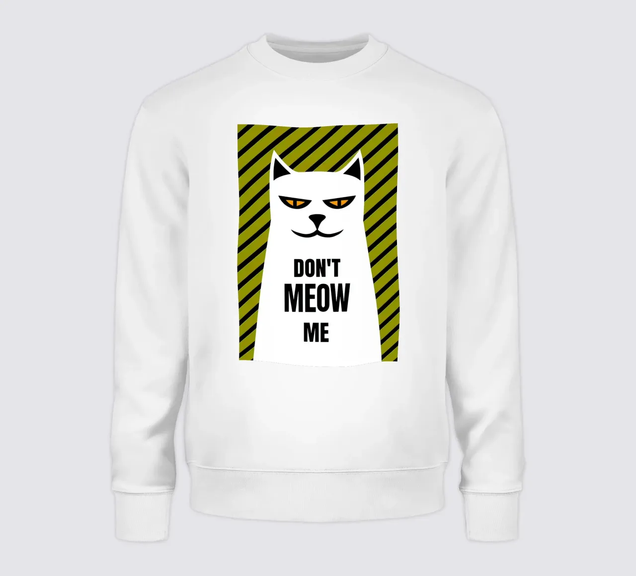 Non miagolare felpa da 🎁 NOBELART