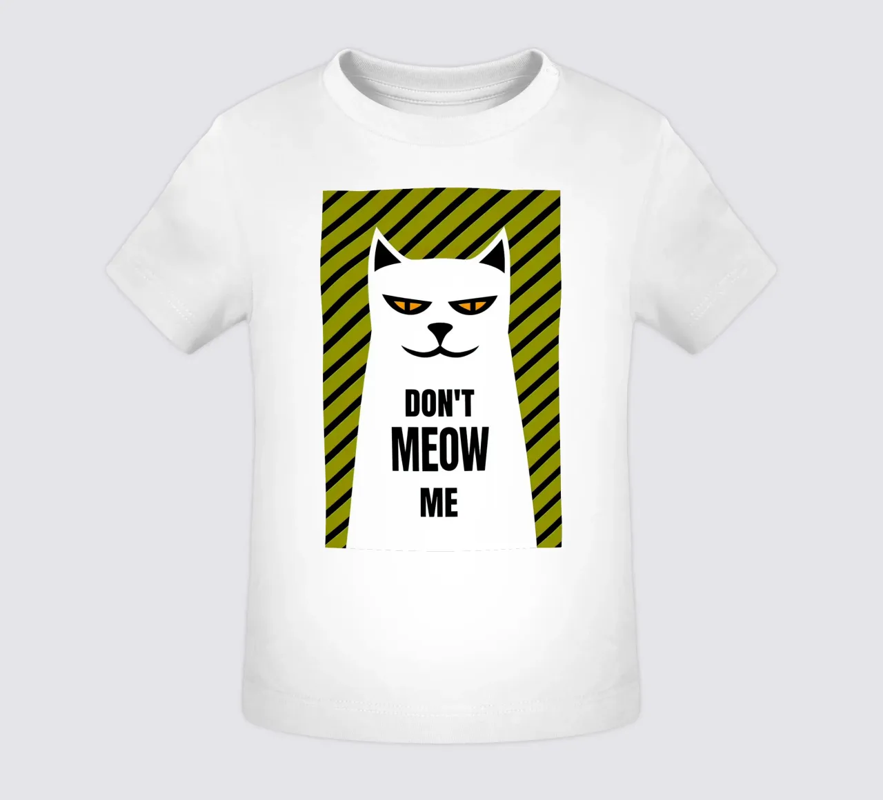 Non miagolare maglietta neonato da ARTVI-SHOP