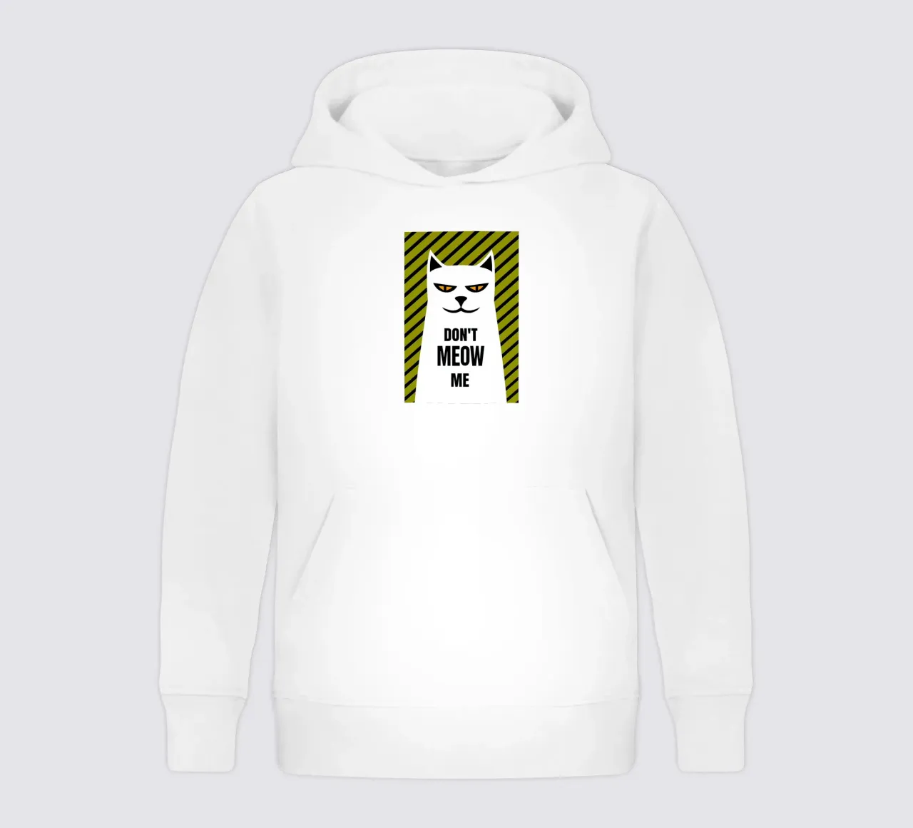 Non miagolare felpa bambino con cappuccio da 🎁 ARTVI-SHOP