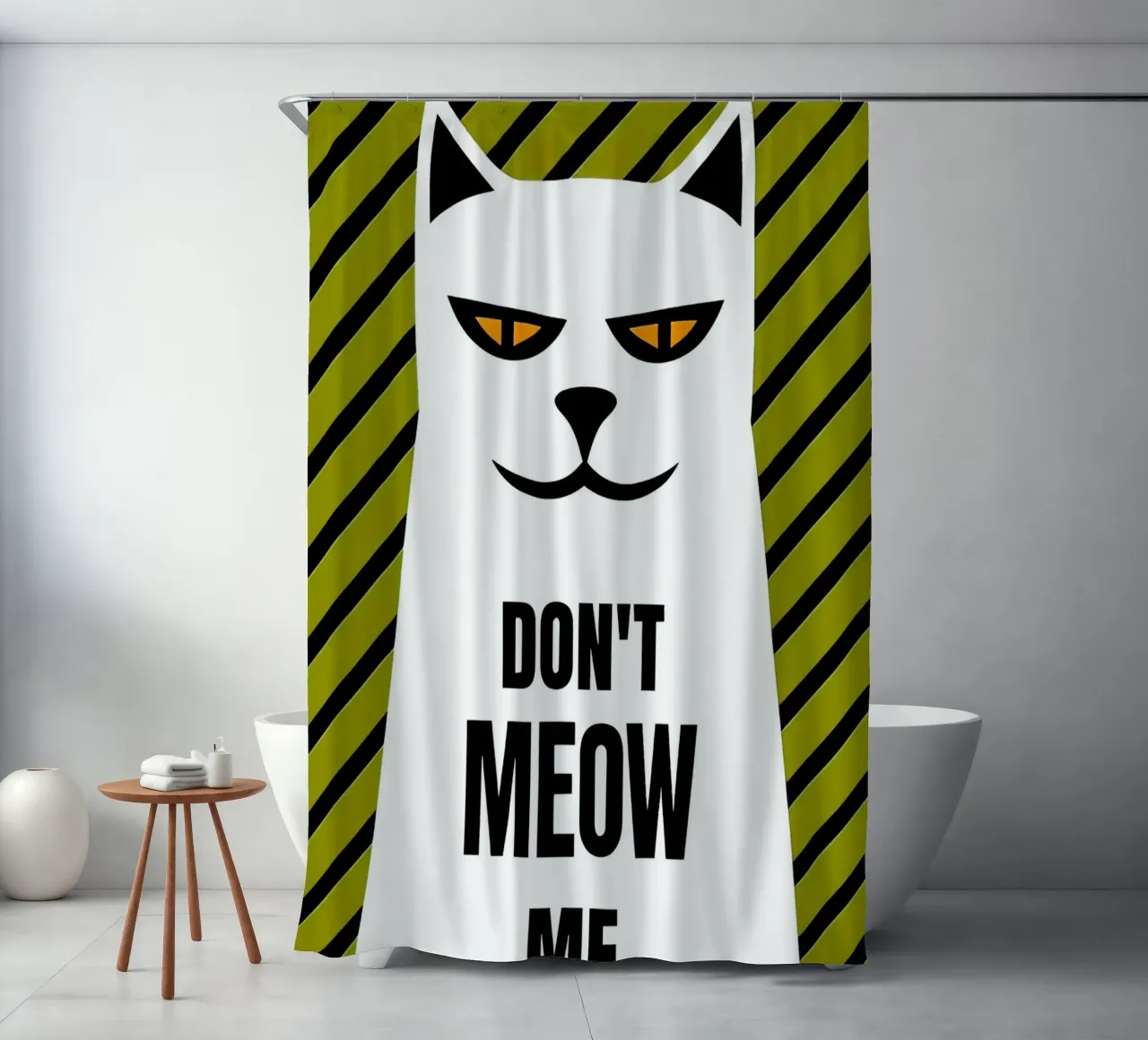Non miagolare tenda da doccia da 🎁 ARTVI-SHOP