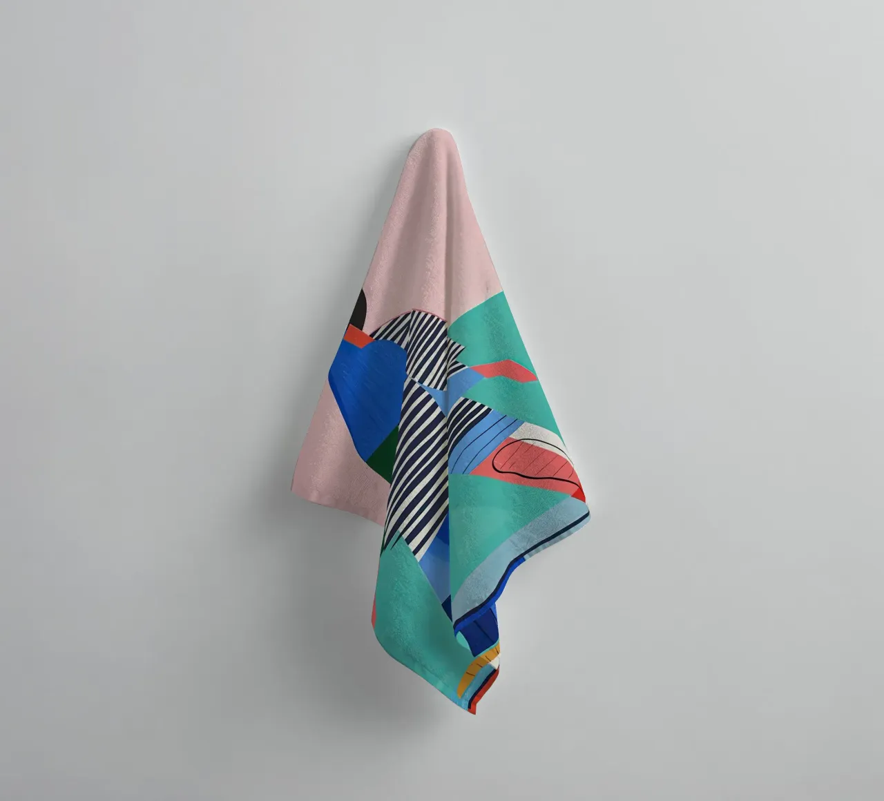 figura geometrica asciugamano da bagno da DaarbyN