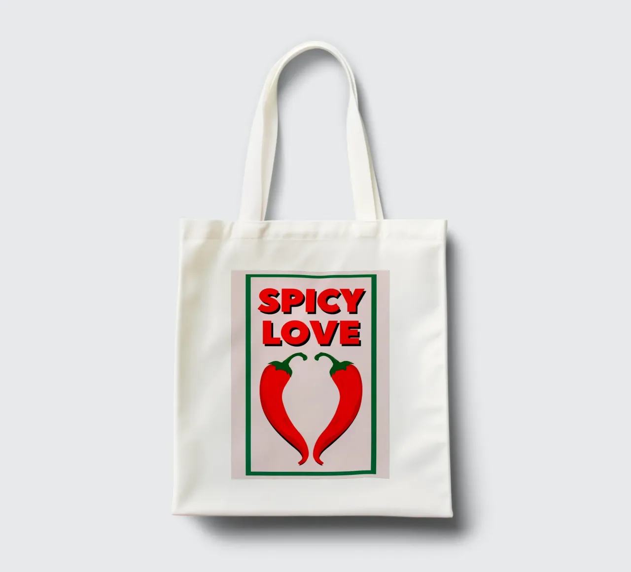 amore piccante borsa in juta da 🎁 ARTVI-SHOP