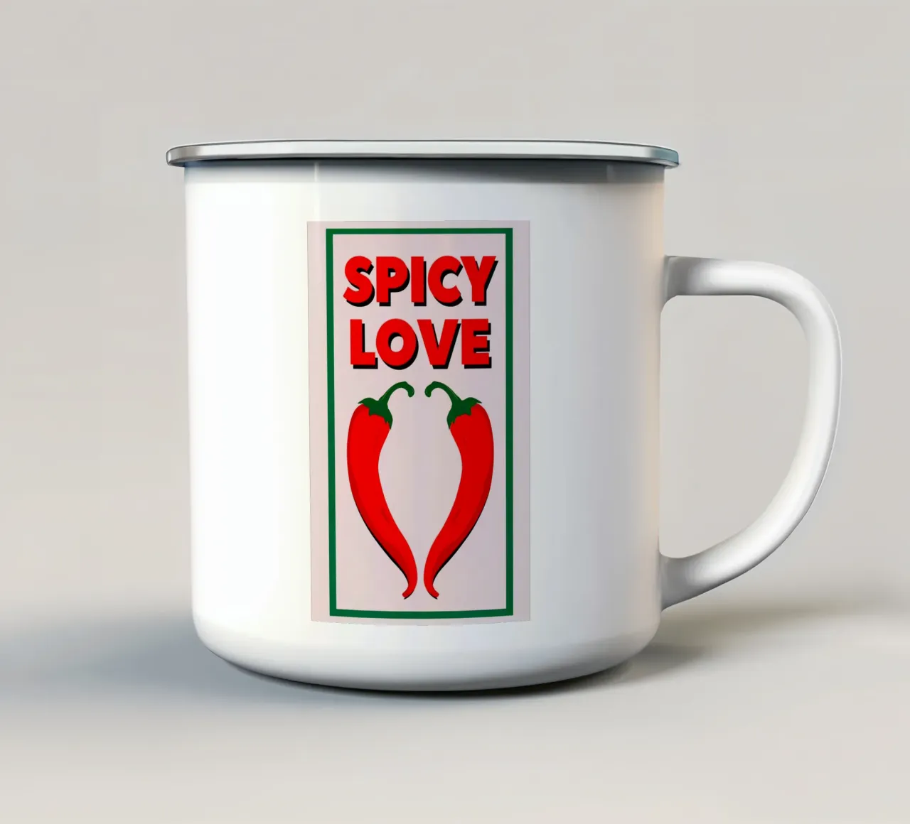amore piccante tazza in smalto da ARTVI-SHOP