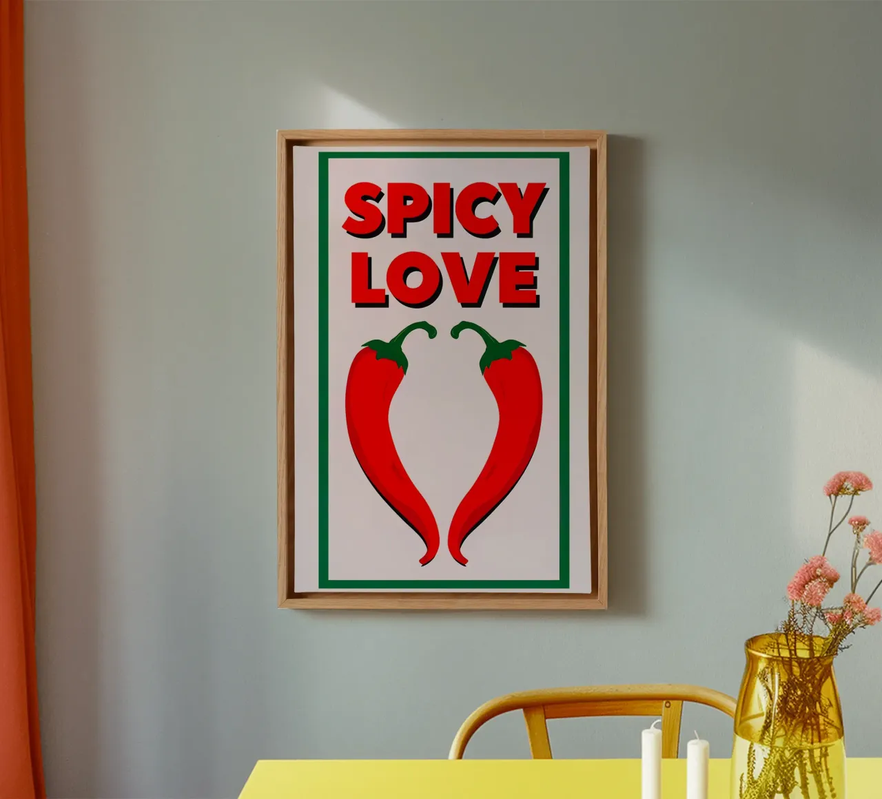 spicy love canvas by 🎁 ARTVI-SHOP