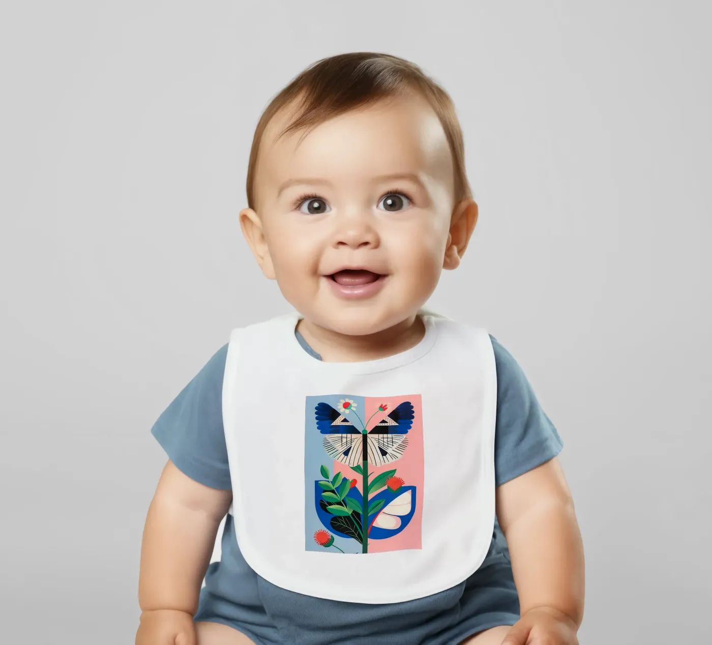 Butterfly Babylätzchen von DaarbyN