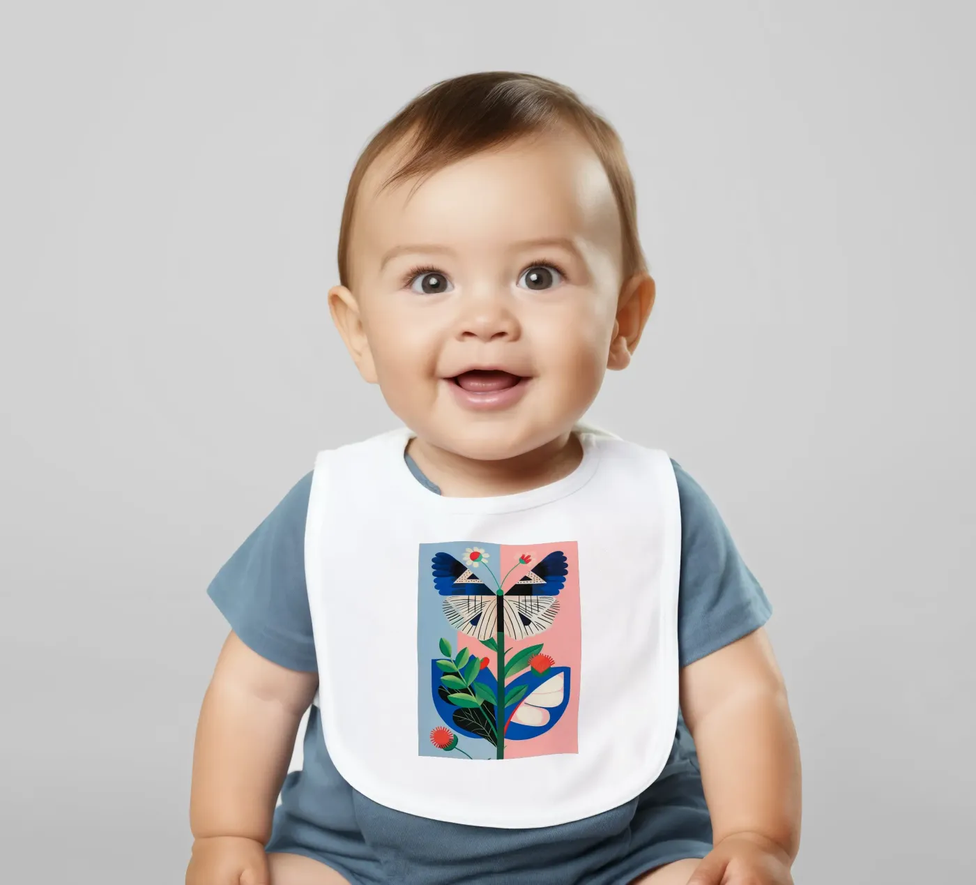 Butterfly Babylätzchen von DaarbyN