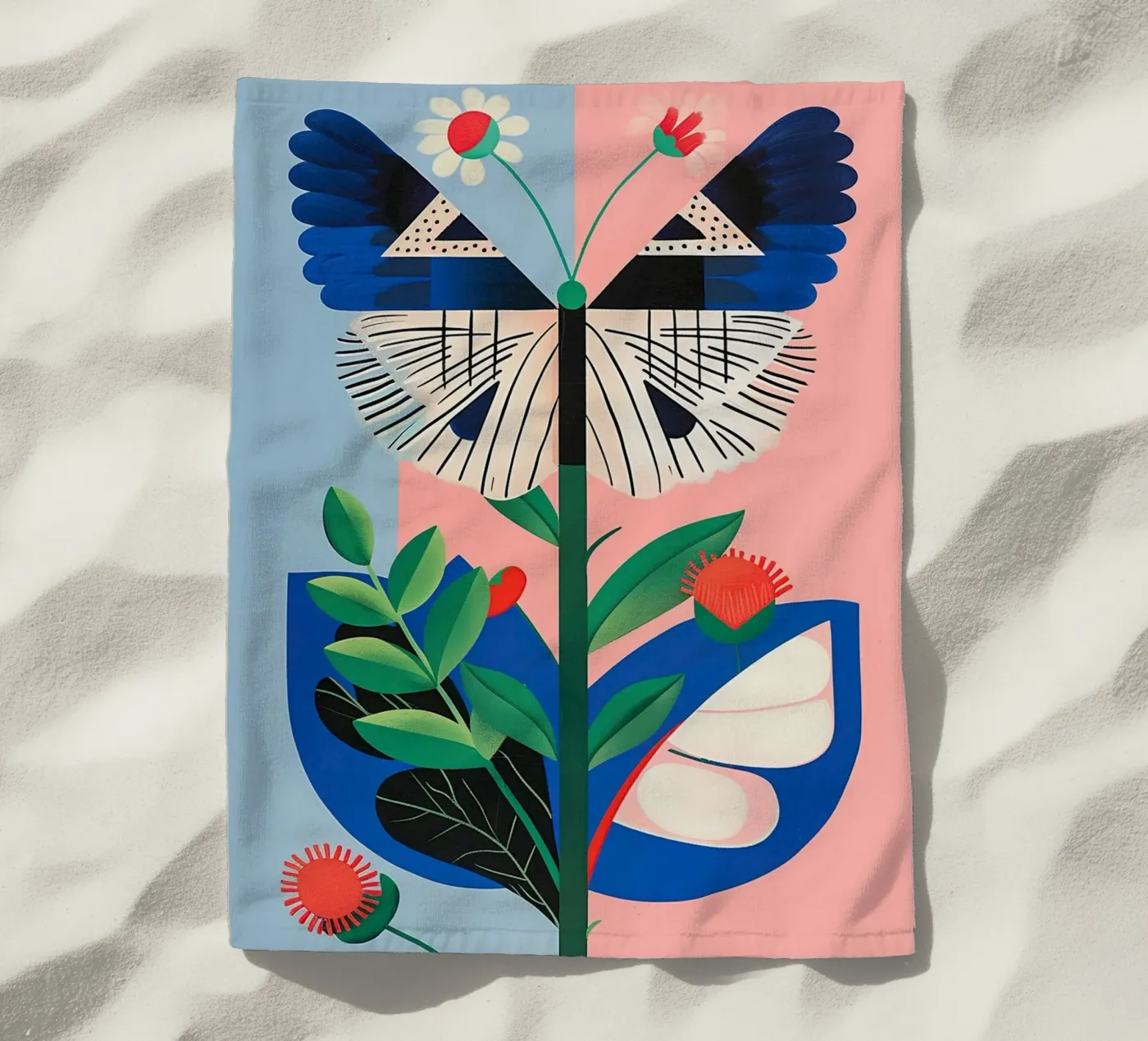 Farfalla telo mare da DaarbyN