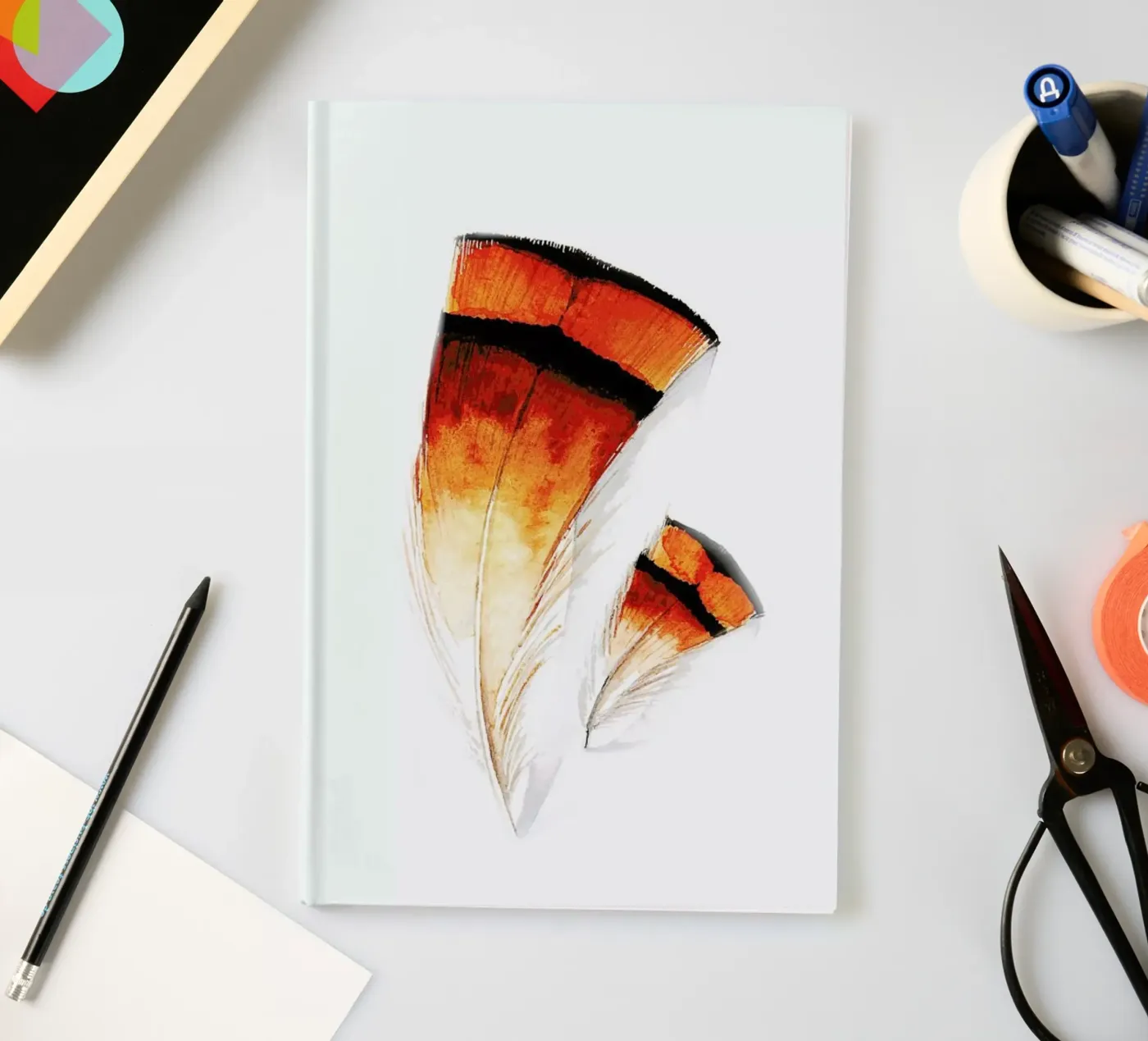 Pheasant Feathers carnet de Karolina Kijak