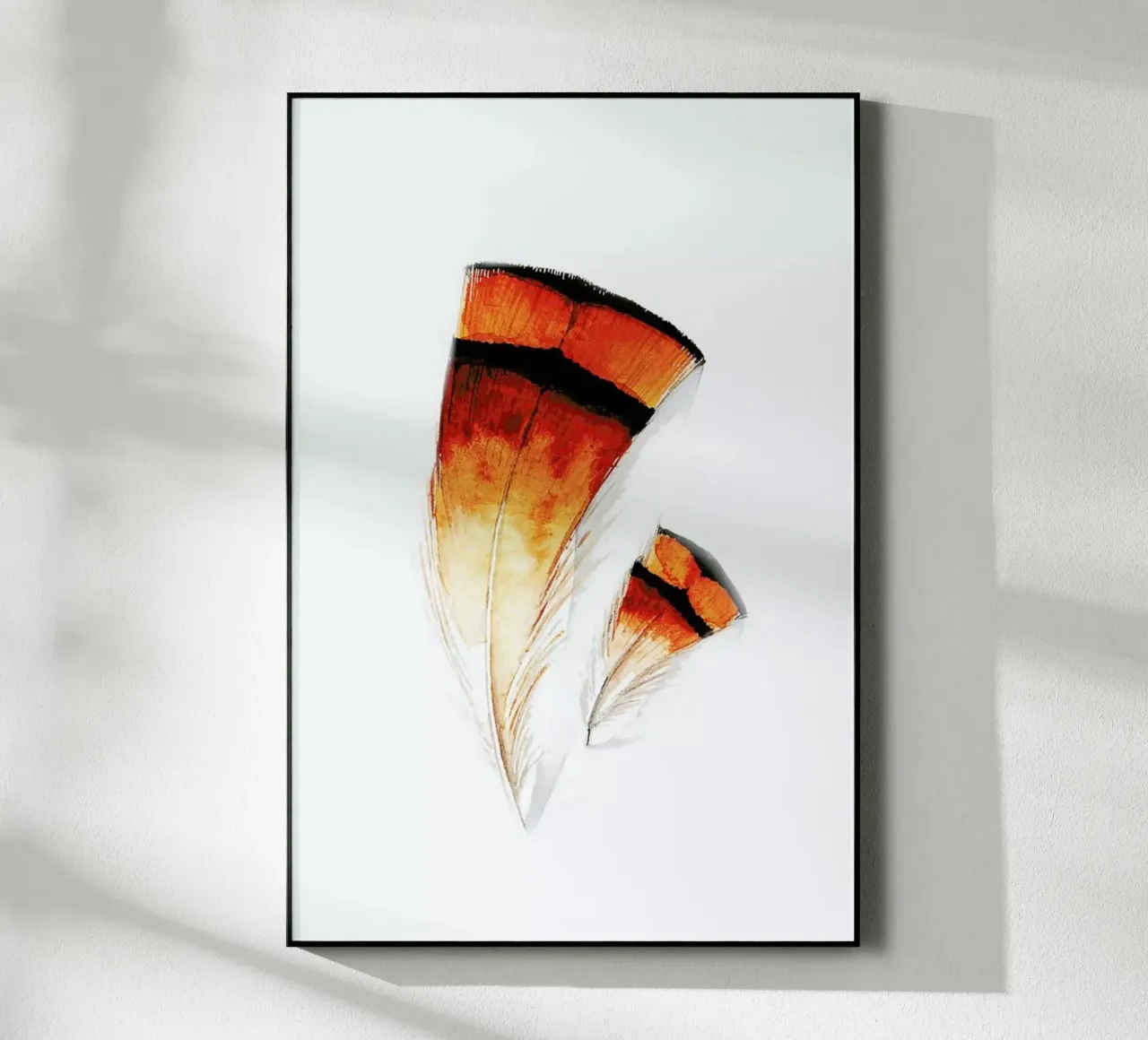 Pheasant Feathers plexiglass da Karolina Kijak