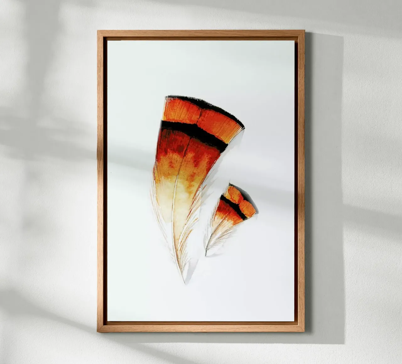 Pheasant Feathers tela da Karolina Kijak