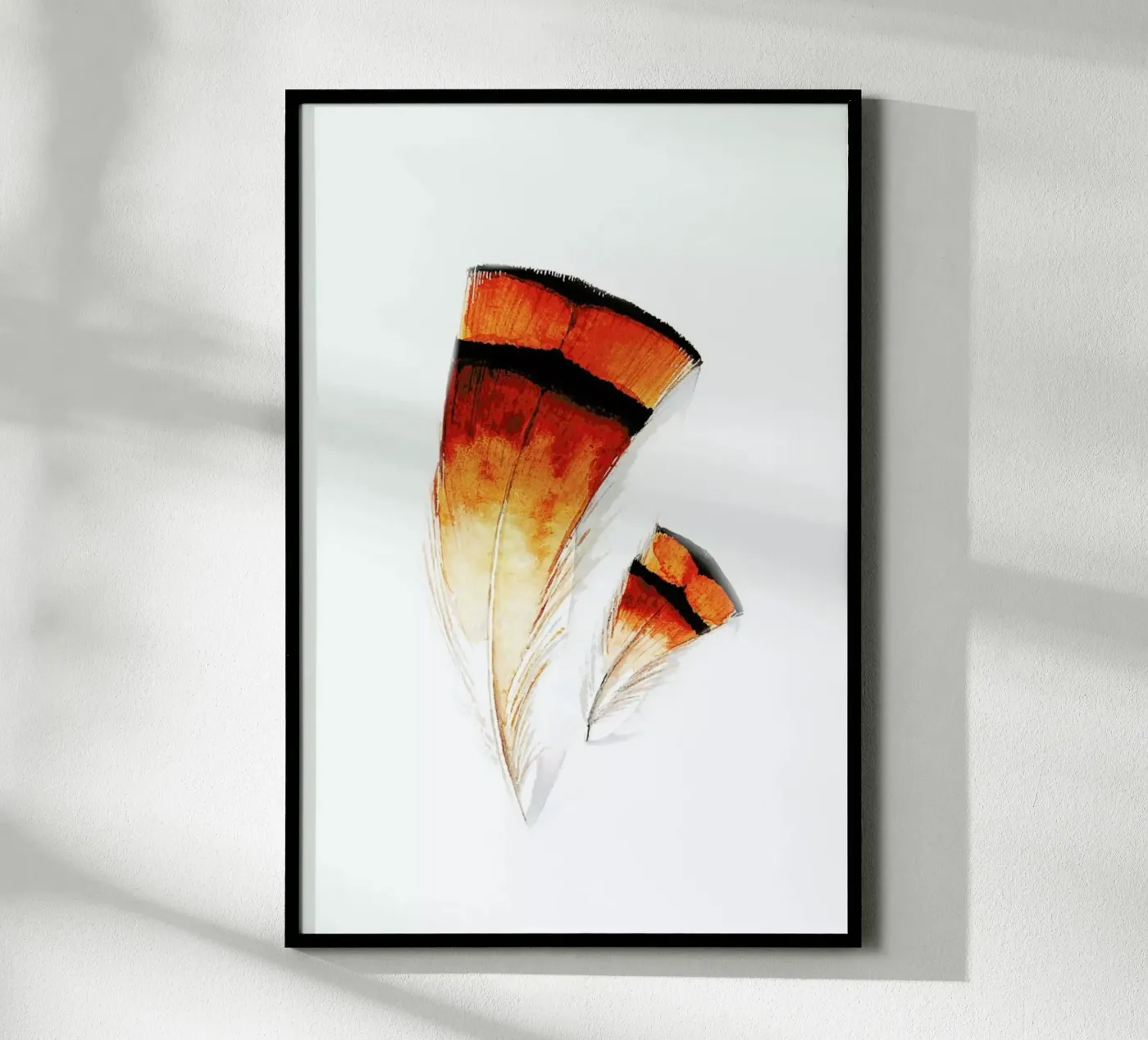 Pheasant Feathers poster by Karolina Kijak