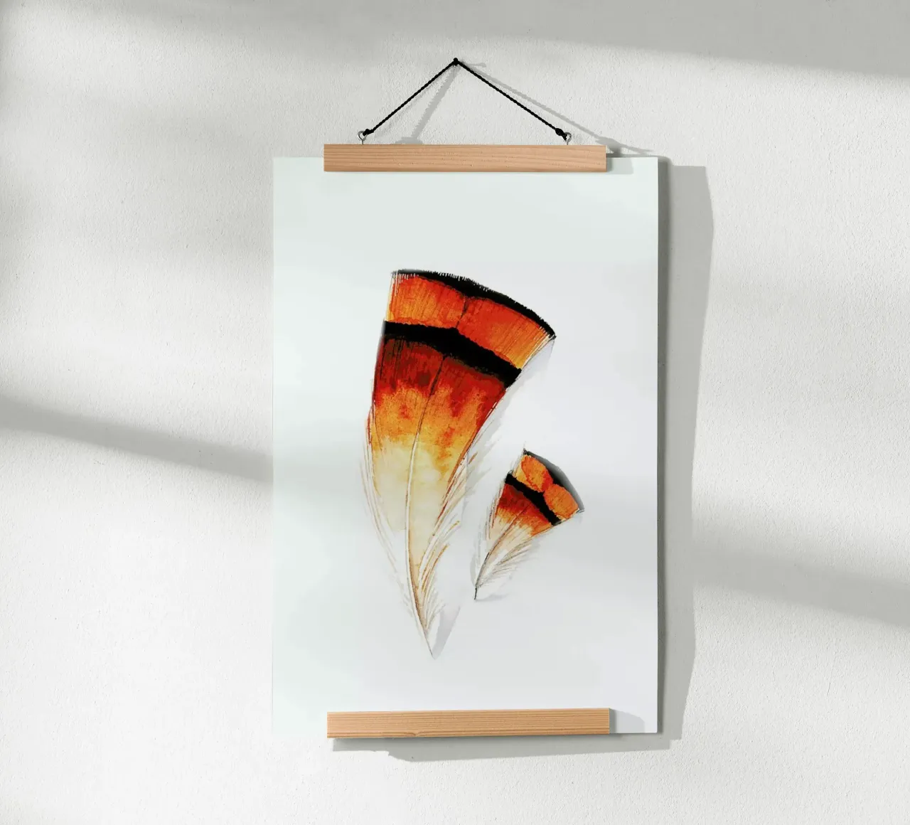 Pheasant Feathers poster da Karolina Kijak