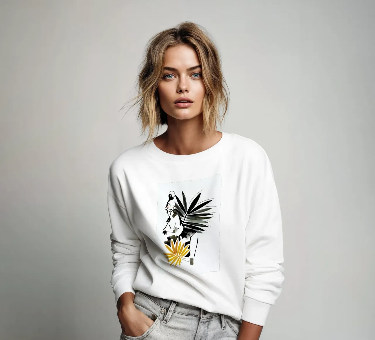 Miss Palmé felpa da Ekaterina Koroleva