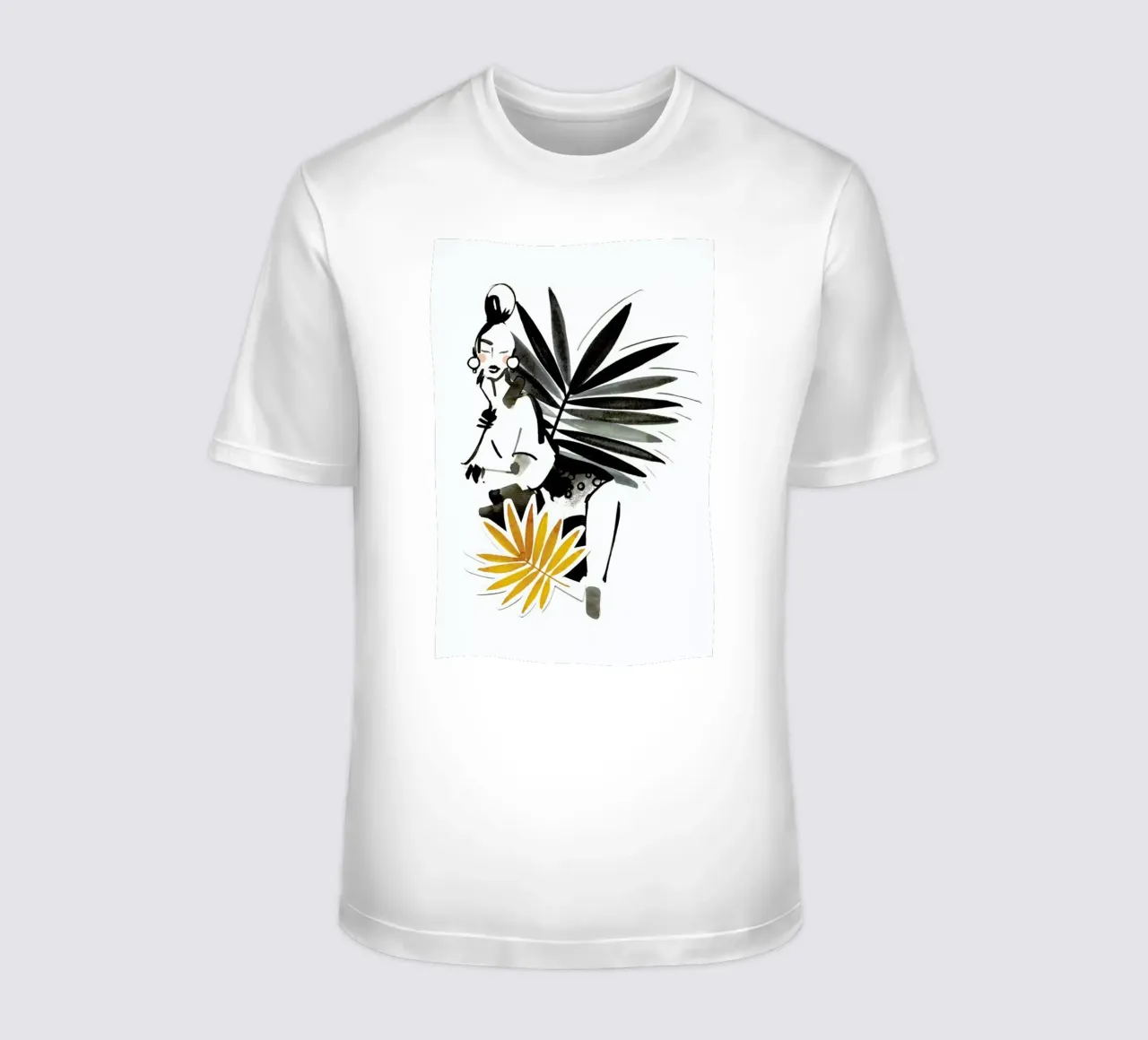 Miss Palmé t-shirt da Ekaterina Koroleva