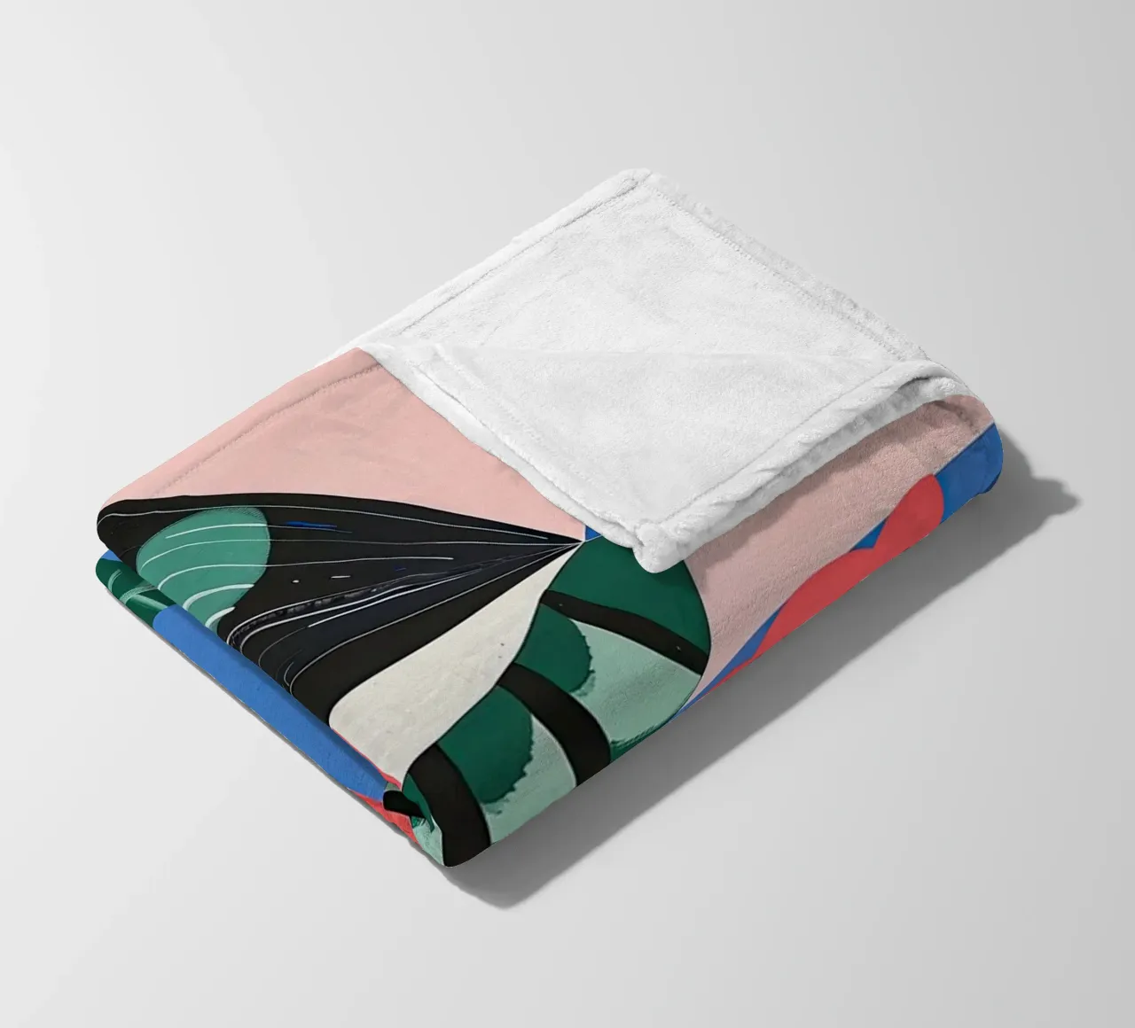 Farfalla e fiore coperta in pile da DaarbyN