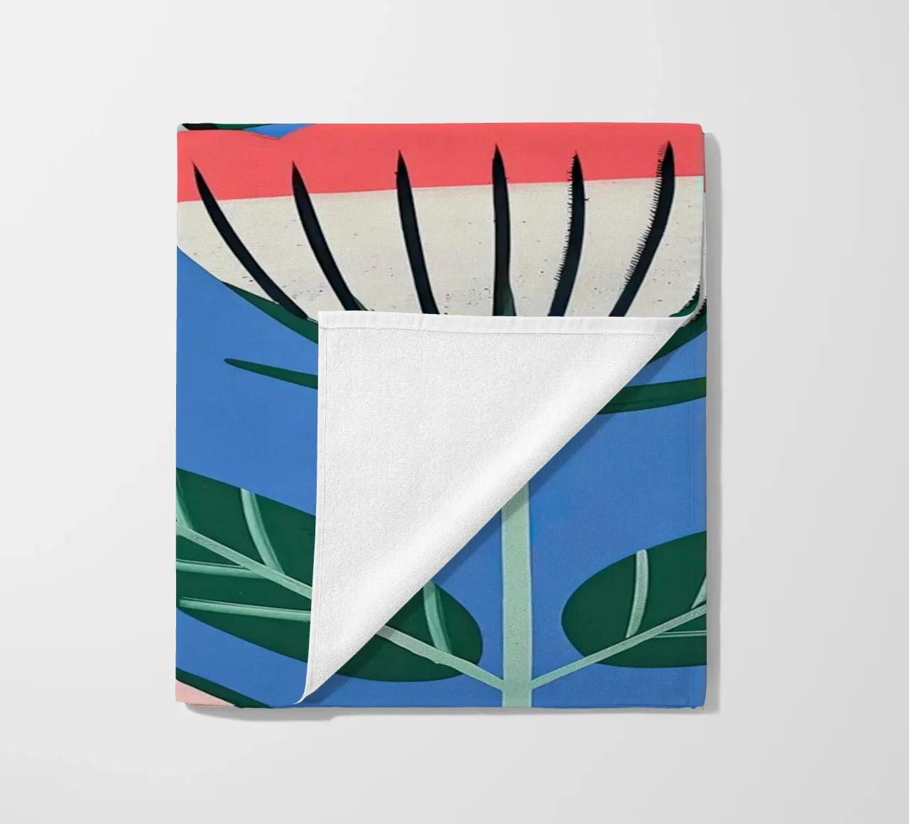 Farfalla e fiore telo mare da DaarbyN