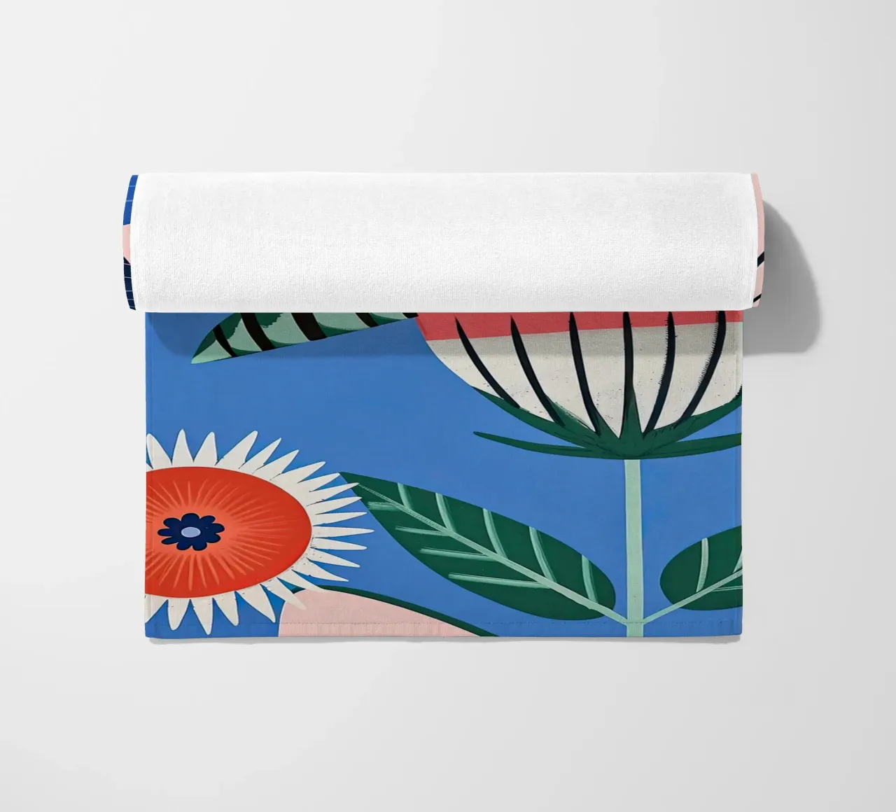 Farfalla e fiore telo mare da DaarbyN