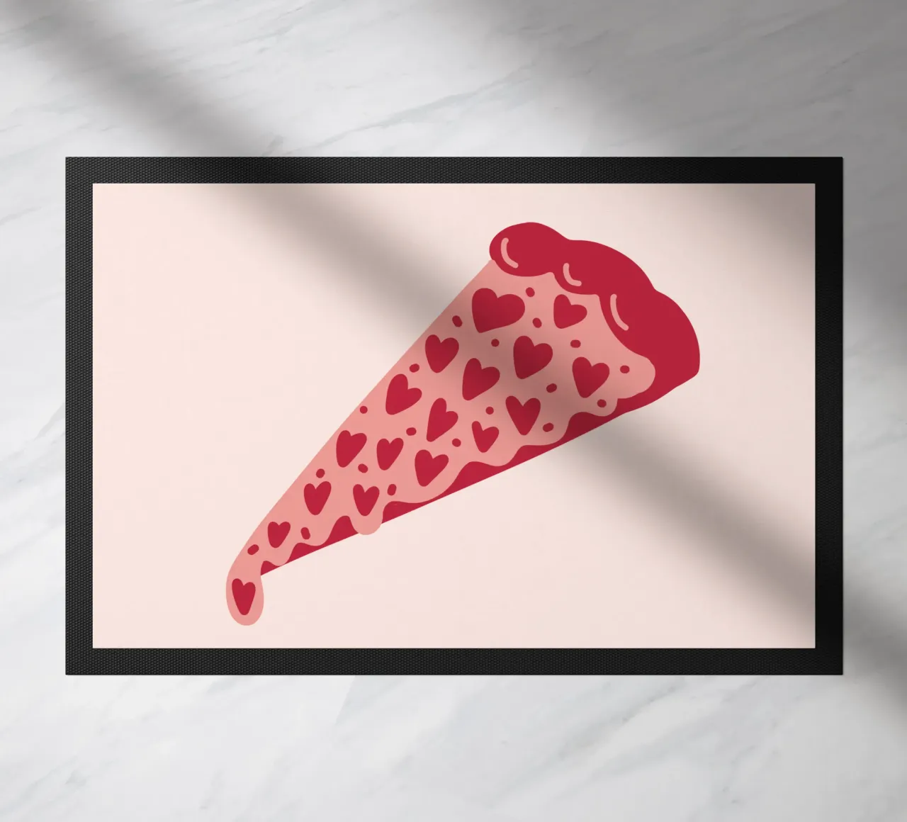Pizza with extra Love zerbino da Illustration Raissa Oltmanns