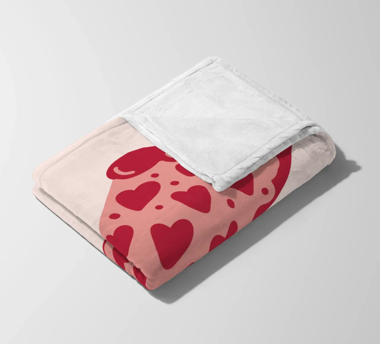 Pizza with extra Love coperta in pile da Illustration Raissa Oltmanns