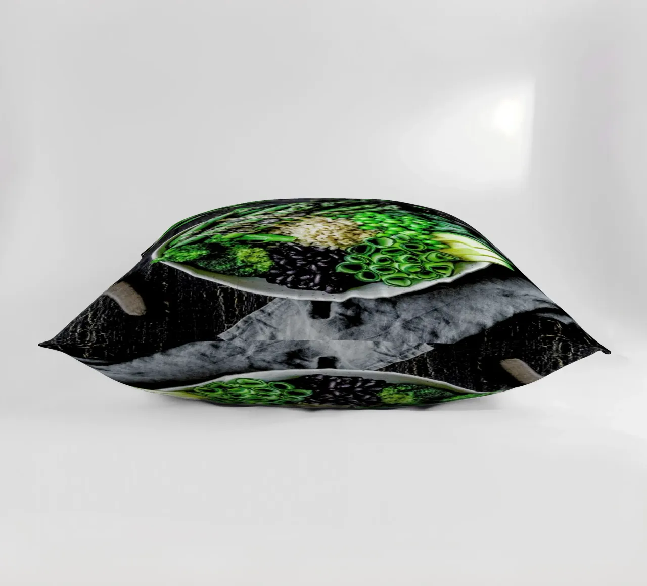 Grüne Bowl cuscino da Eat this