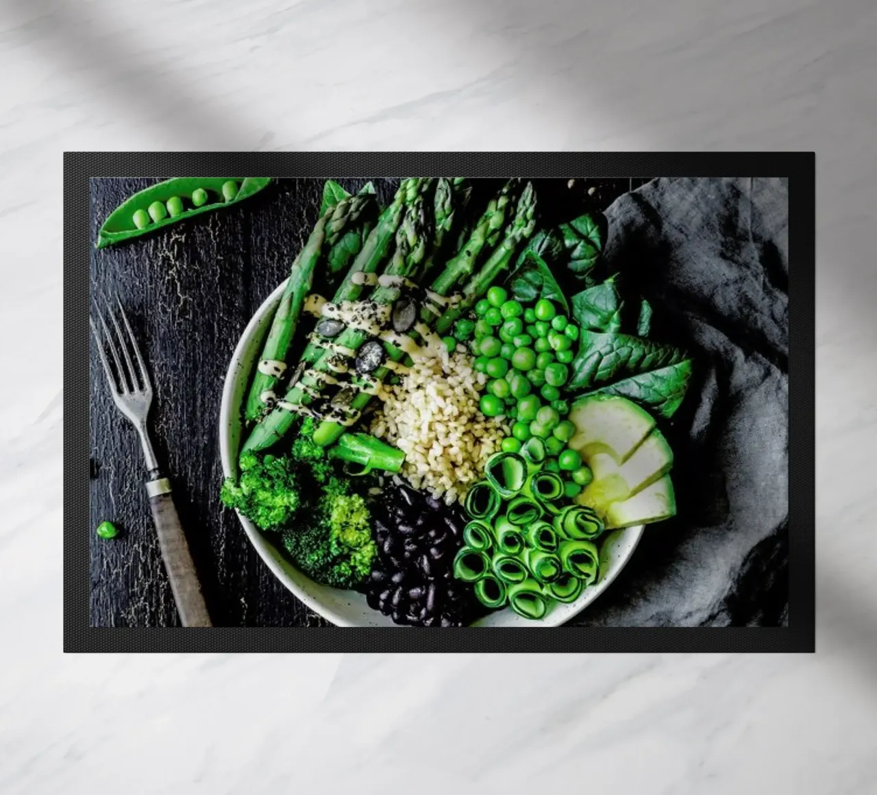Grüne Bowl zerbino da Eat this
