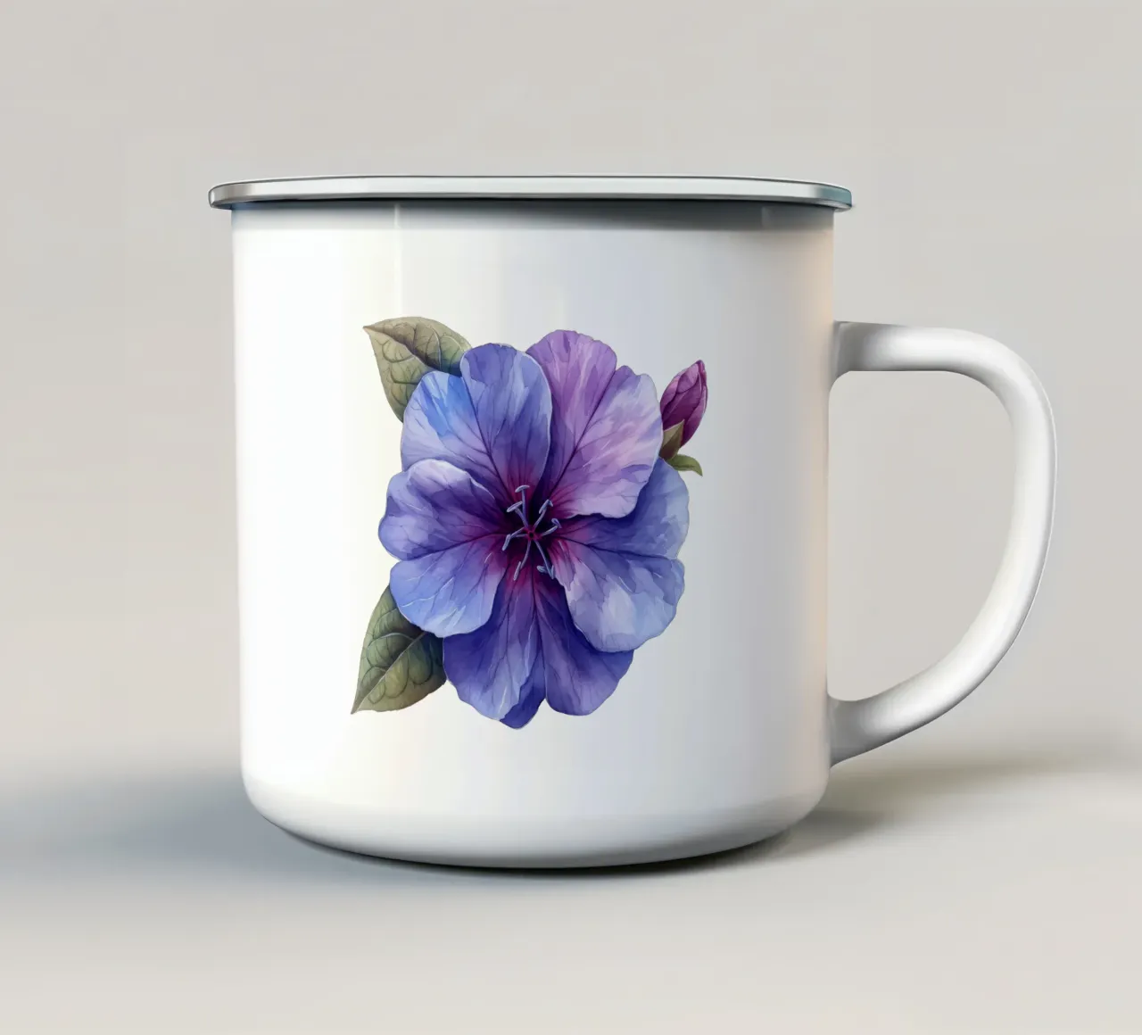 Fiore di Phlox tazza in smalto da Bold Blooms