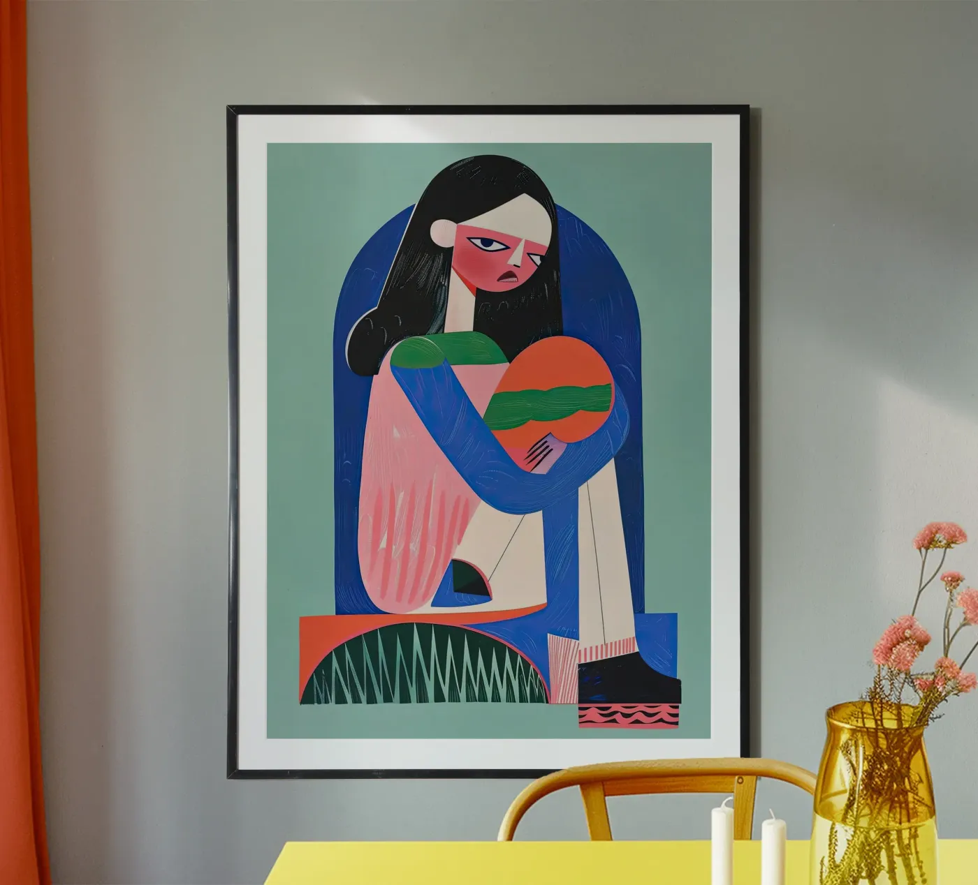 Das Träumermädchen Poster von DaarbyN
